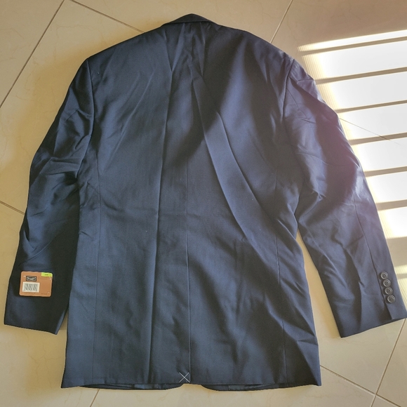 Haggar Navy blazer, tailored jacket, made in the USA, men's size M /eaa523935